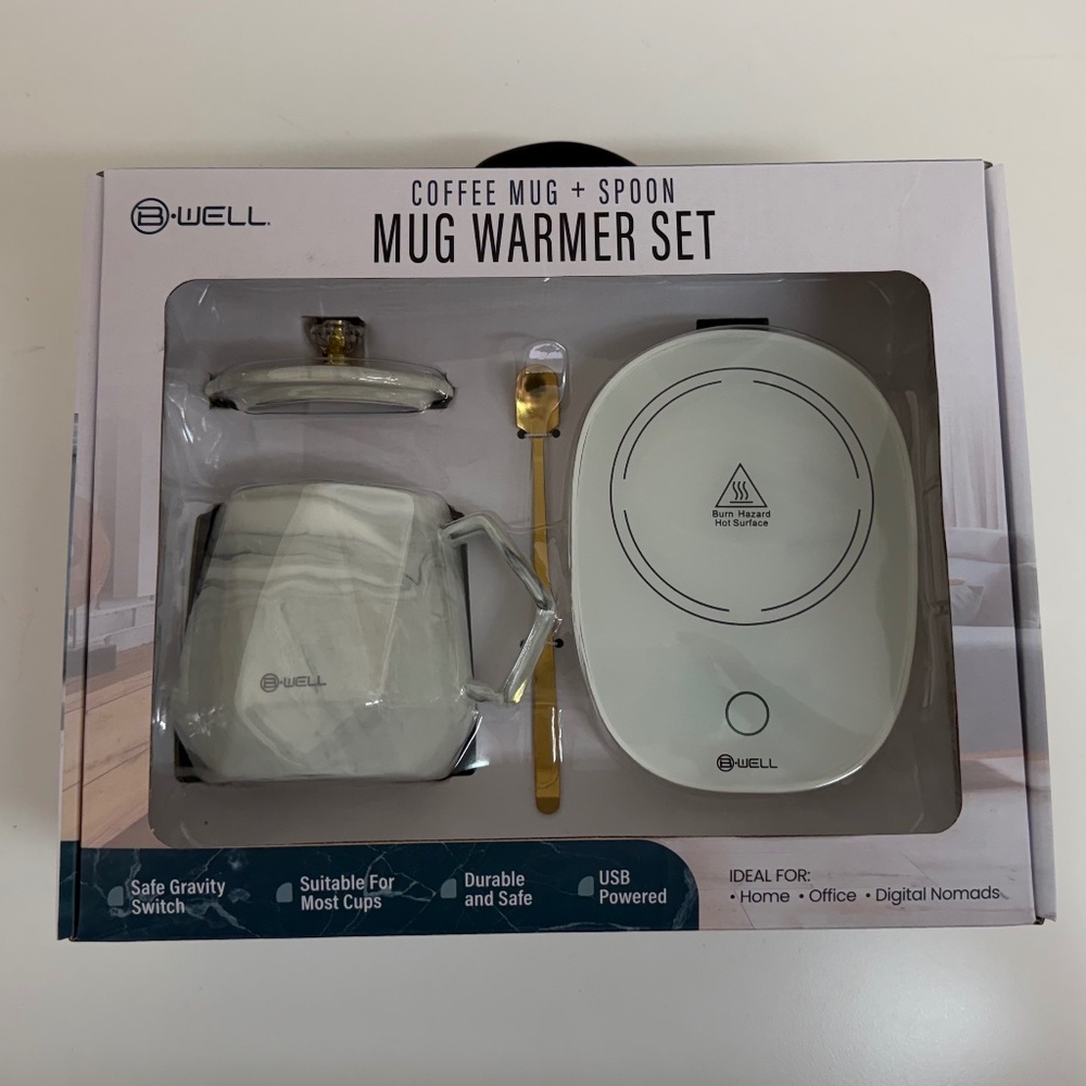 NIB BWell Mug Warmer